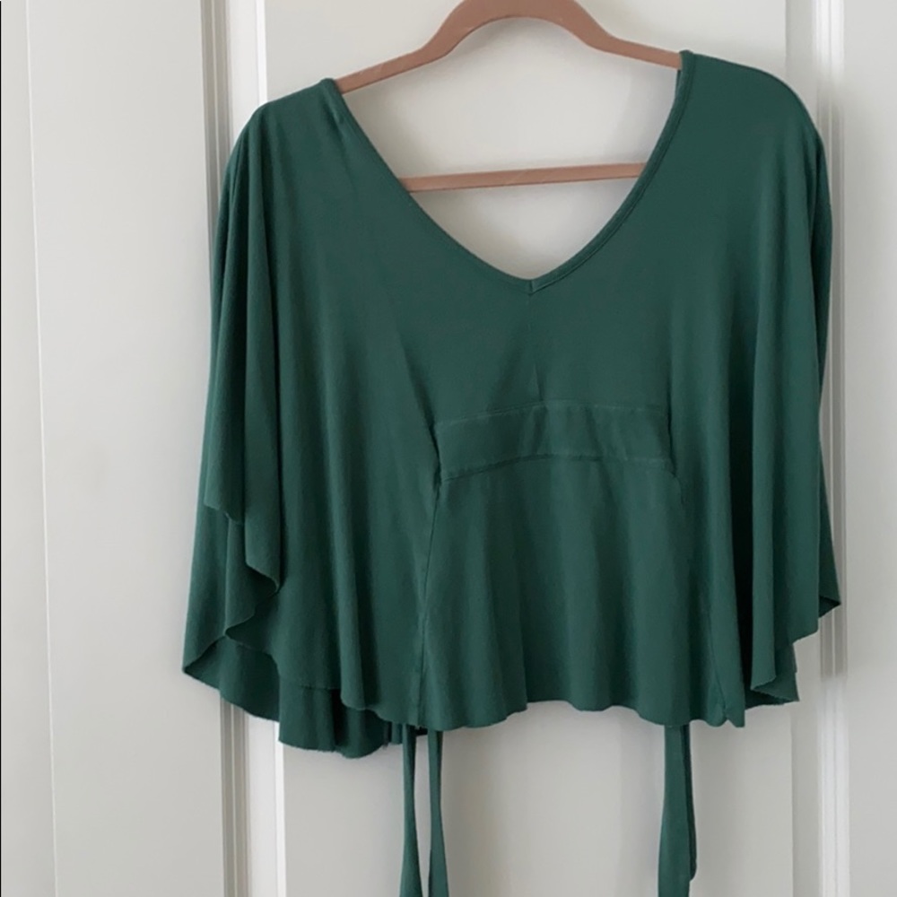 Levi’s green blouse